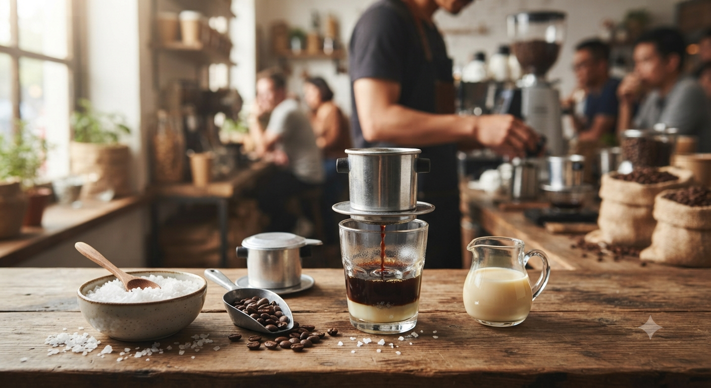Các Yếu Tố Tạo Nên Hương Vị Cà Phê Muối Chuẩn Vị
