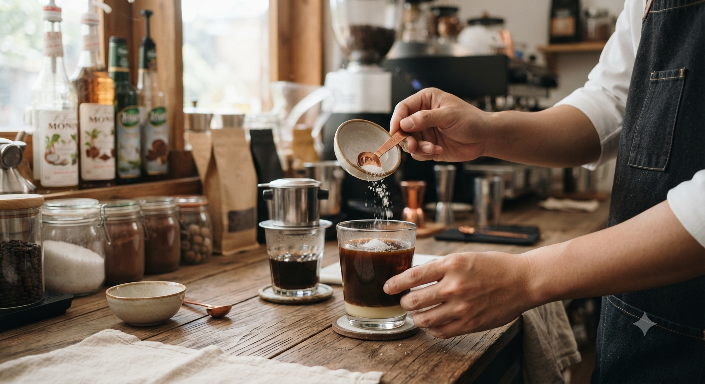 Bí Quyết Cân Bằng Hương Vị Trong Cà Phê Muối
