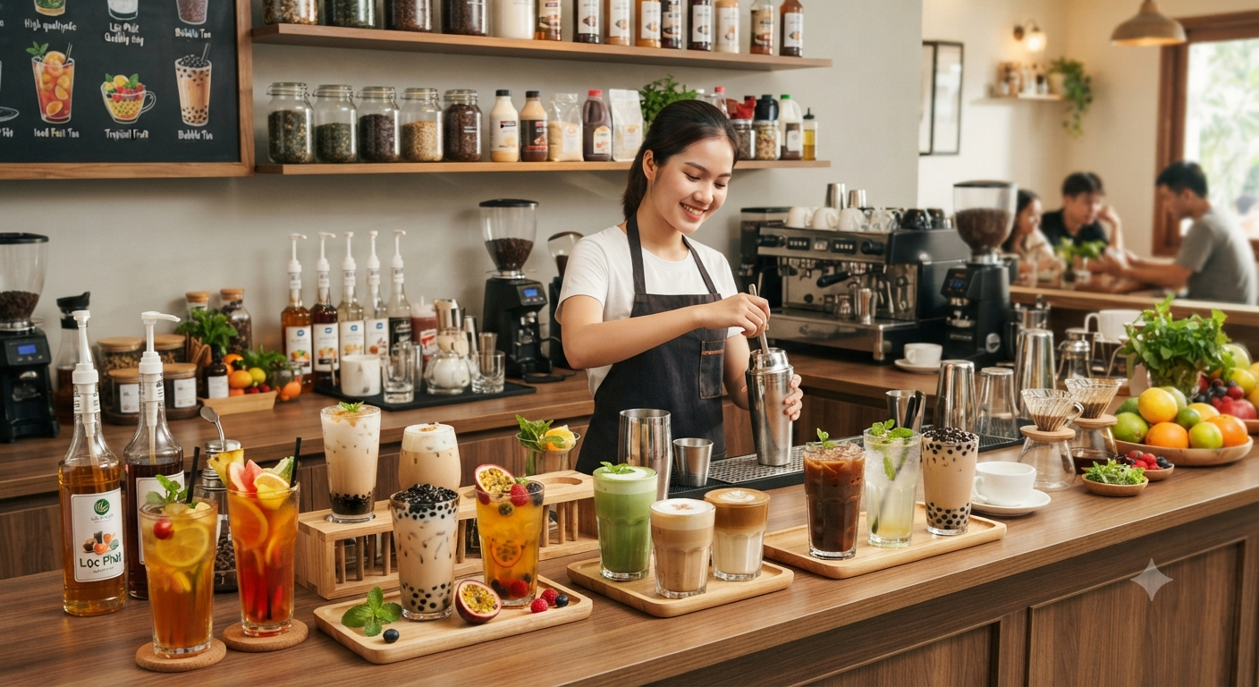 Gợi Ý Xây Dựng Menu Đồ Uống Đa Dạng Cùng Lộc Phát Quality